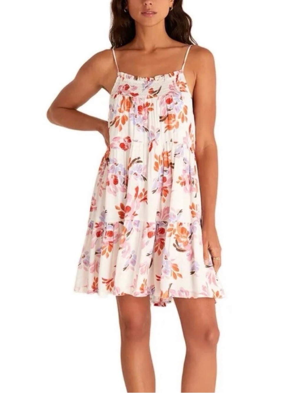 Z Supply Resort Breezy Floral Mini Dress Small NWT